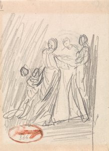Vrouwen en kinderen door George Romney
